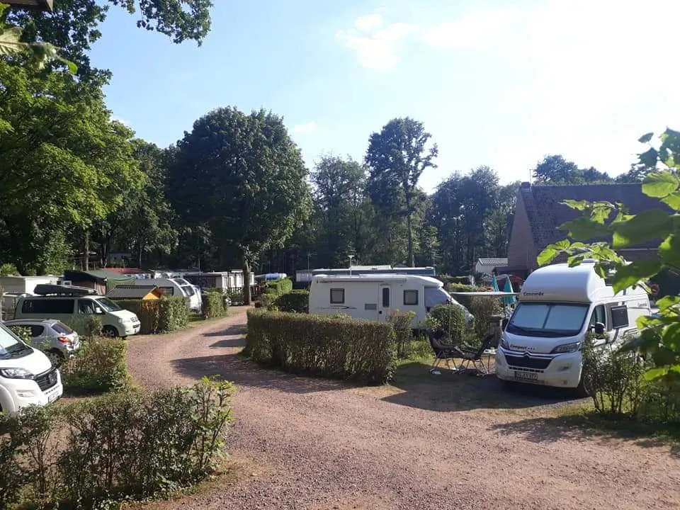Zona de vaciado para autocaravanas