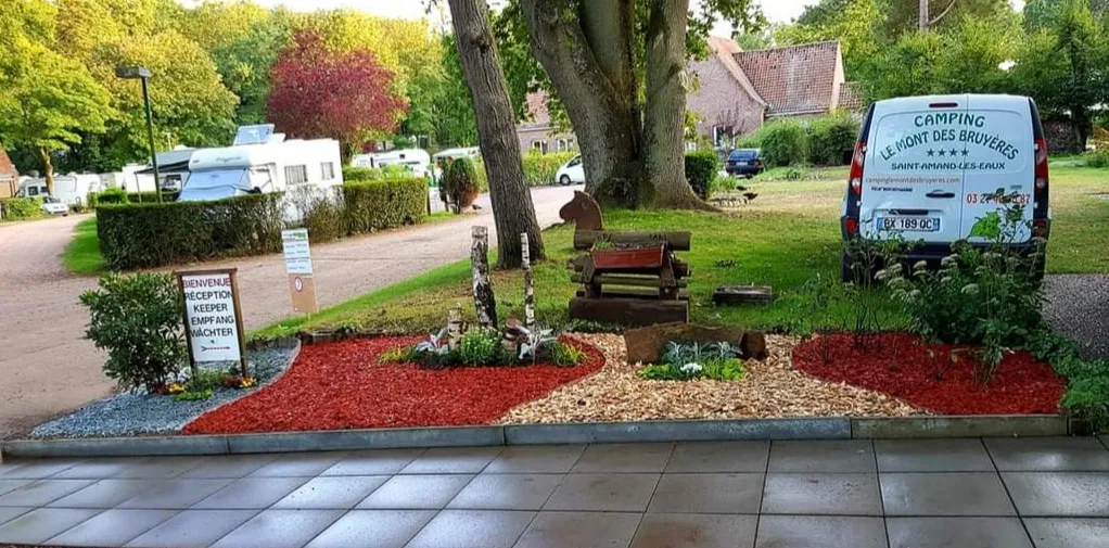 Recepción del camping familiar