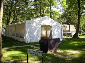 Espace commun pour les campeurs